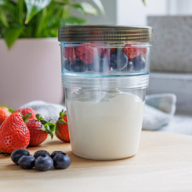MasterClass Eco-Friendly Snap Containers - Airtight Food Storage Set (Various Sizes) for Kitchen, Pantry & Meal Prep Organization