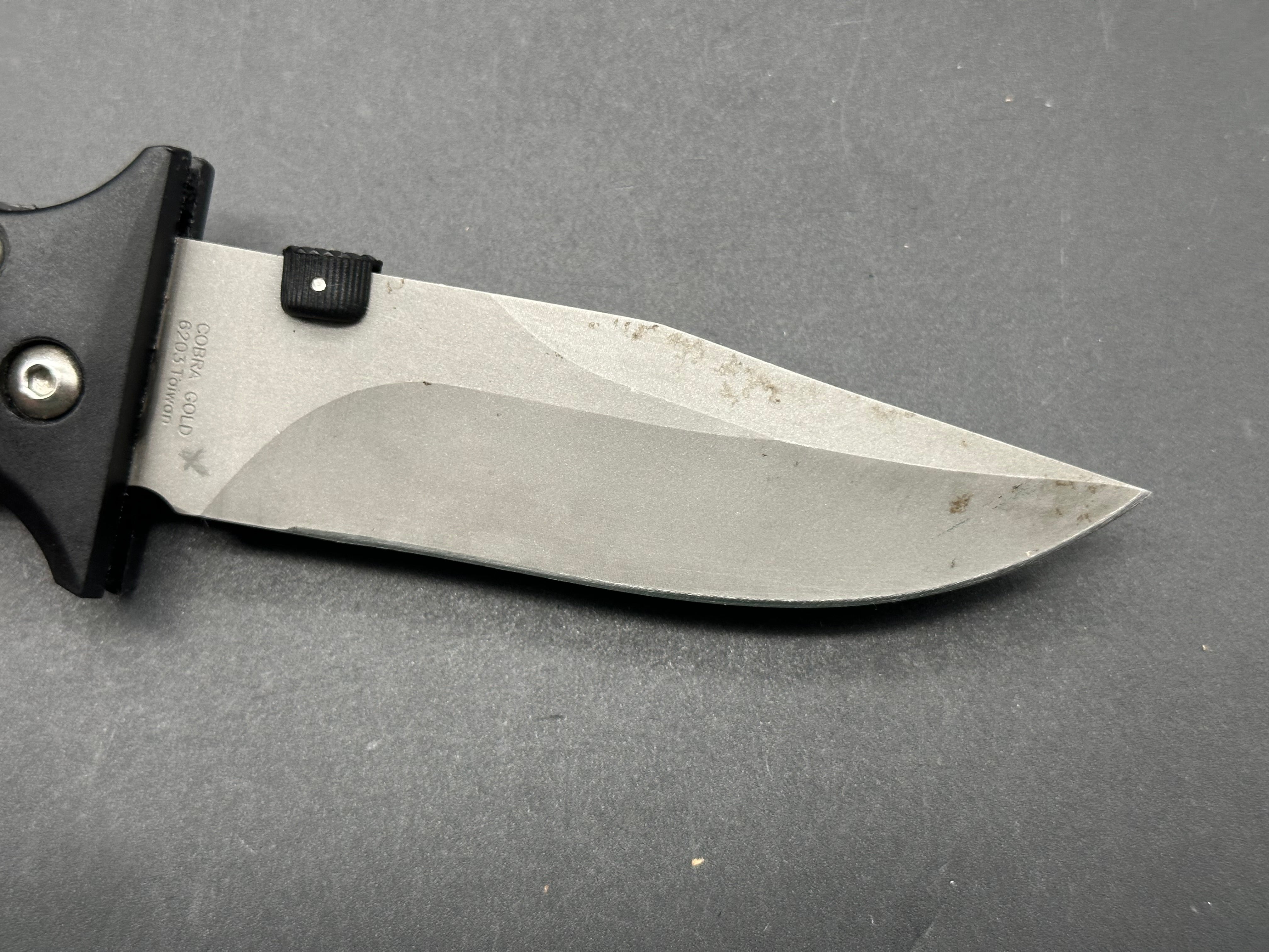 CRKT Hammond Cobra Gold Folding Knife - EDC Pocket Knife with Razor-Sharp Blade for Outdoor, Camping, Hiking & Survival Gear