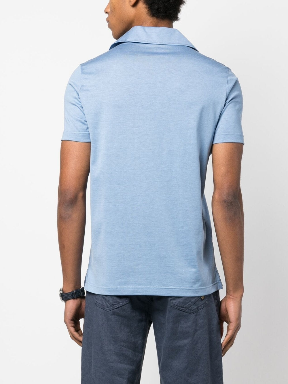 Premium Colombo T-Shirts & Polos in Clear Blue - Comfortable Casual Wear for Men & Women - Perfect for Work, Travel & Everyday Outfits