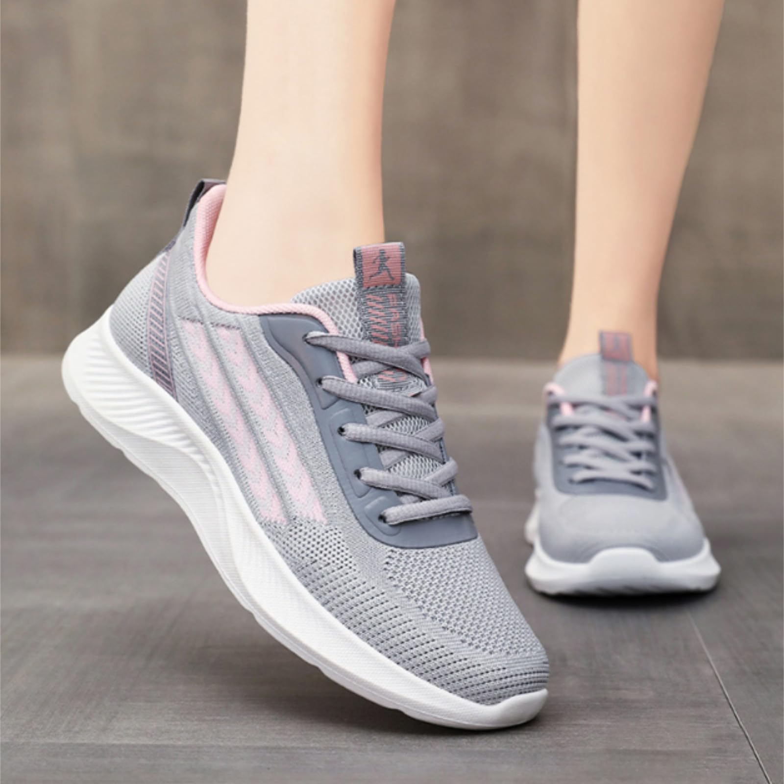 Women's Black Sneakers - Comfortable Slip-On Loafers with Wide Width, Soft & Lightweight for Running, Walking & Casual Wear | Non-Slip Low Top Shoes for Christmas Gifts & Everyday Use