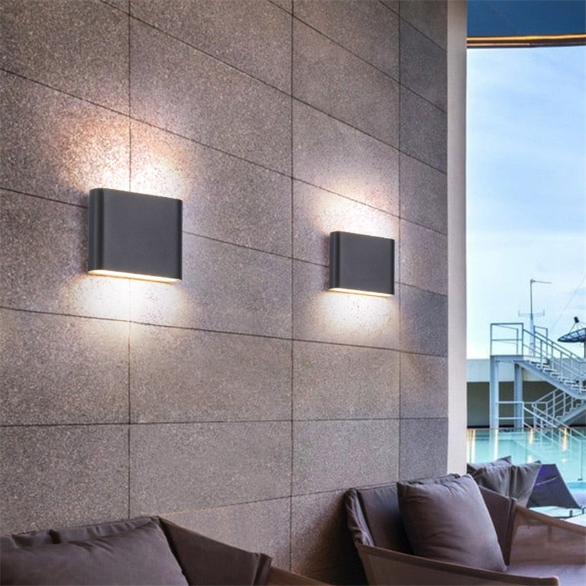 Ultra Thin Rectangular LED Wall Light - Modern Energy Efficient Lighting for Home, Office, and Commercial Spaces - Perfect for Accent, Ambient, and Decorative Lighting