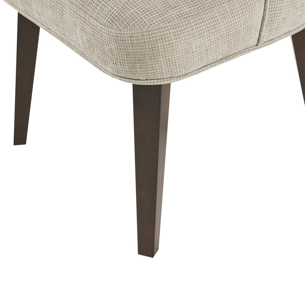 Modern Dining Chairs Set of 2 - Sturdy Wooden Kitchen Chairs with Padded Seat Cushions - Perfect for Dining Room, Kitchen, Breakfast Nook and Small Spaces