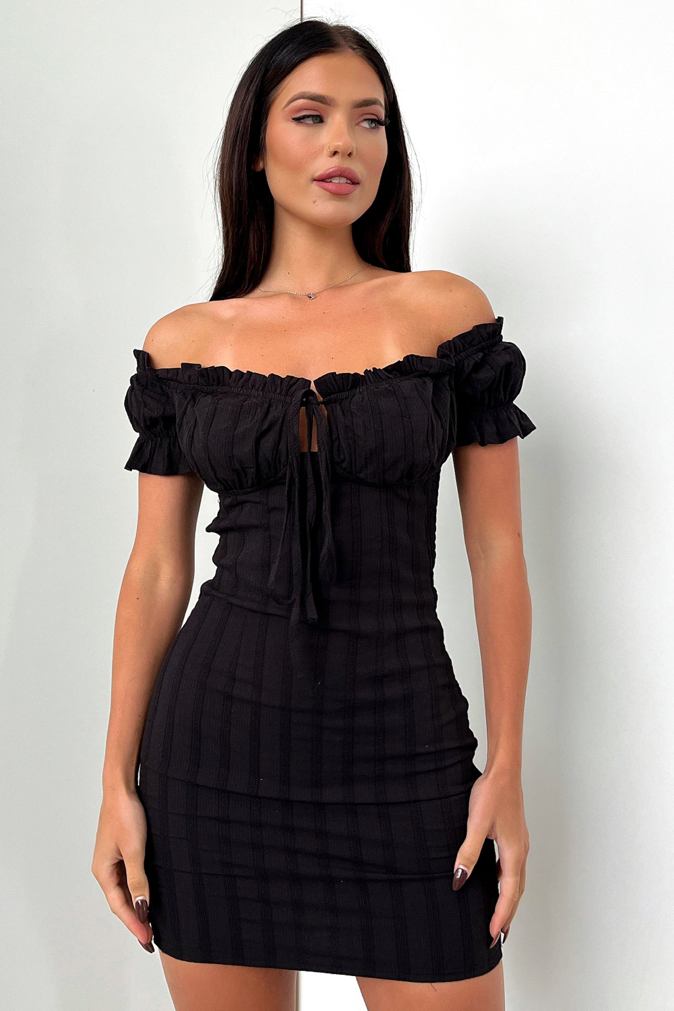 Maisie Dress - Elegant Black Women's Dress for Casual & Party Wear | Perfect for Date Nights, Weddings & Special Occasions