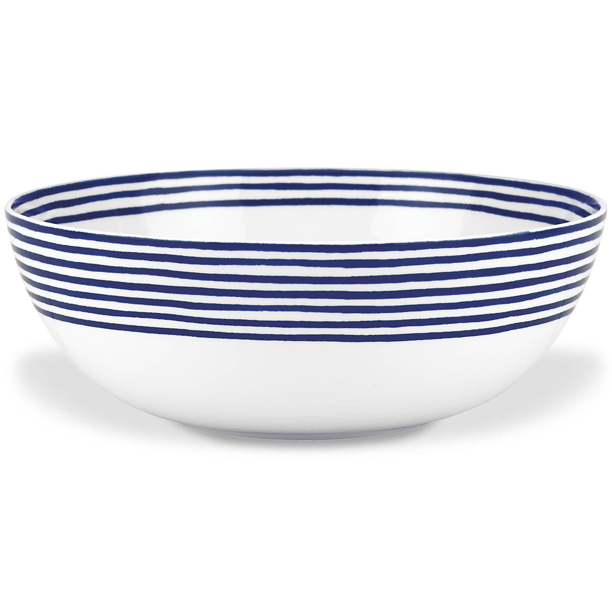 Charlotte Street Medium Serving Bowl - Elegant Ceramic Bowl for Salads, Pasta & Desserts - Perfect for Dinner Parties & Family Gatherings
