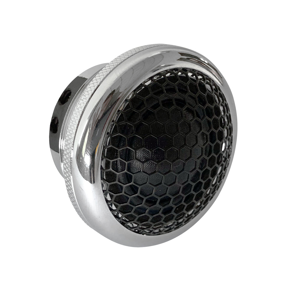 CT25 Carbon Series 25mm Silk Tweeter Set - High Performance Audio Tweeters for Car & Home Stereo Systems