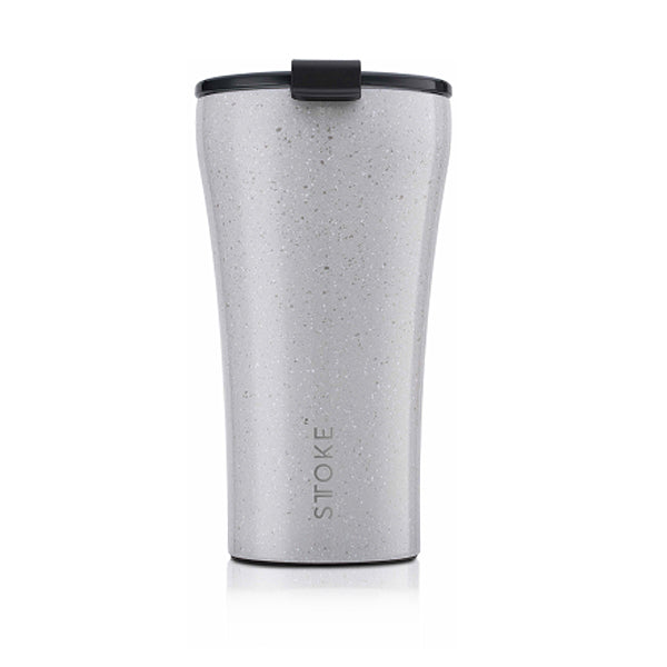 STTOKE Insulated Ceramic Travel Mug - Reusable Coffee Cup for Hot & Cold Drinks - Perfect for Commuting, Office, Camping & Outdoor Adventures