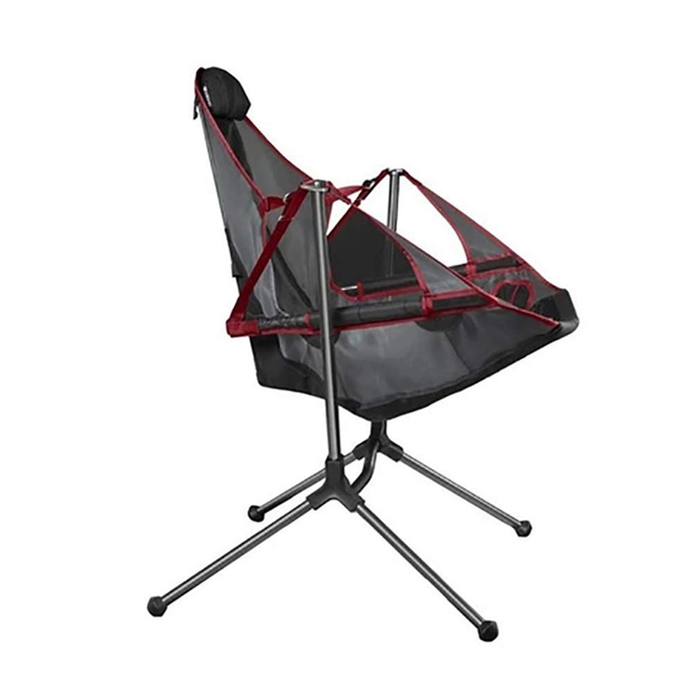 Ultralight Folding Camping Chair with Cup Holder & Storage Pocket - Portable Compact Outdoor Chair for Camping, Travel, Beach, Picnic, Festival & Hiking - Perfect for Backpacking, Tailgating and Backyard Relaxation