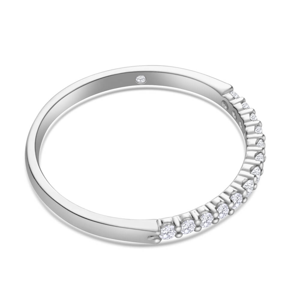 1/5 Carat Flawless Cut Diamond Stud Earrings in 18K White Gold - Perfect for Weddings, Anniversaries & Special Occasions