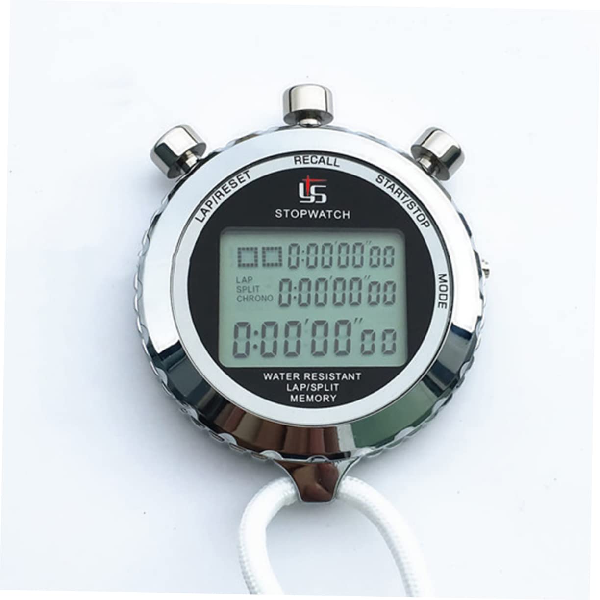 MILISTEN 3-Pack Digital Stopwatch Timer - Waterproof Electronic Chronograph for Sports, Cooking, Labs & Classroom Use