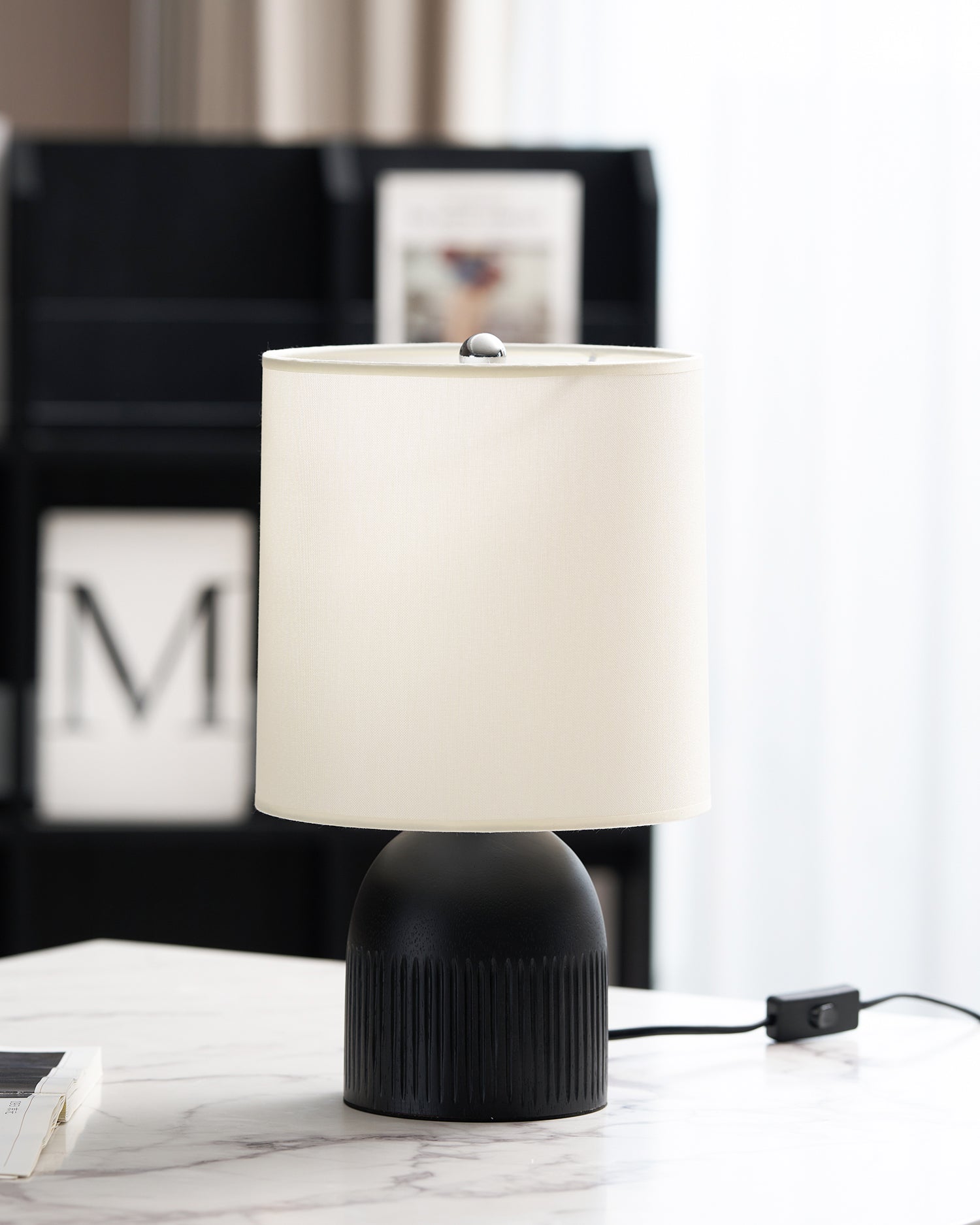 Gossner Table Lamp - Modern LED Desk Light with Adjustable Brightness for Home Office, Bedroom & Living Room | Perfect for Reading, Working & Decor