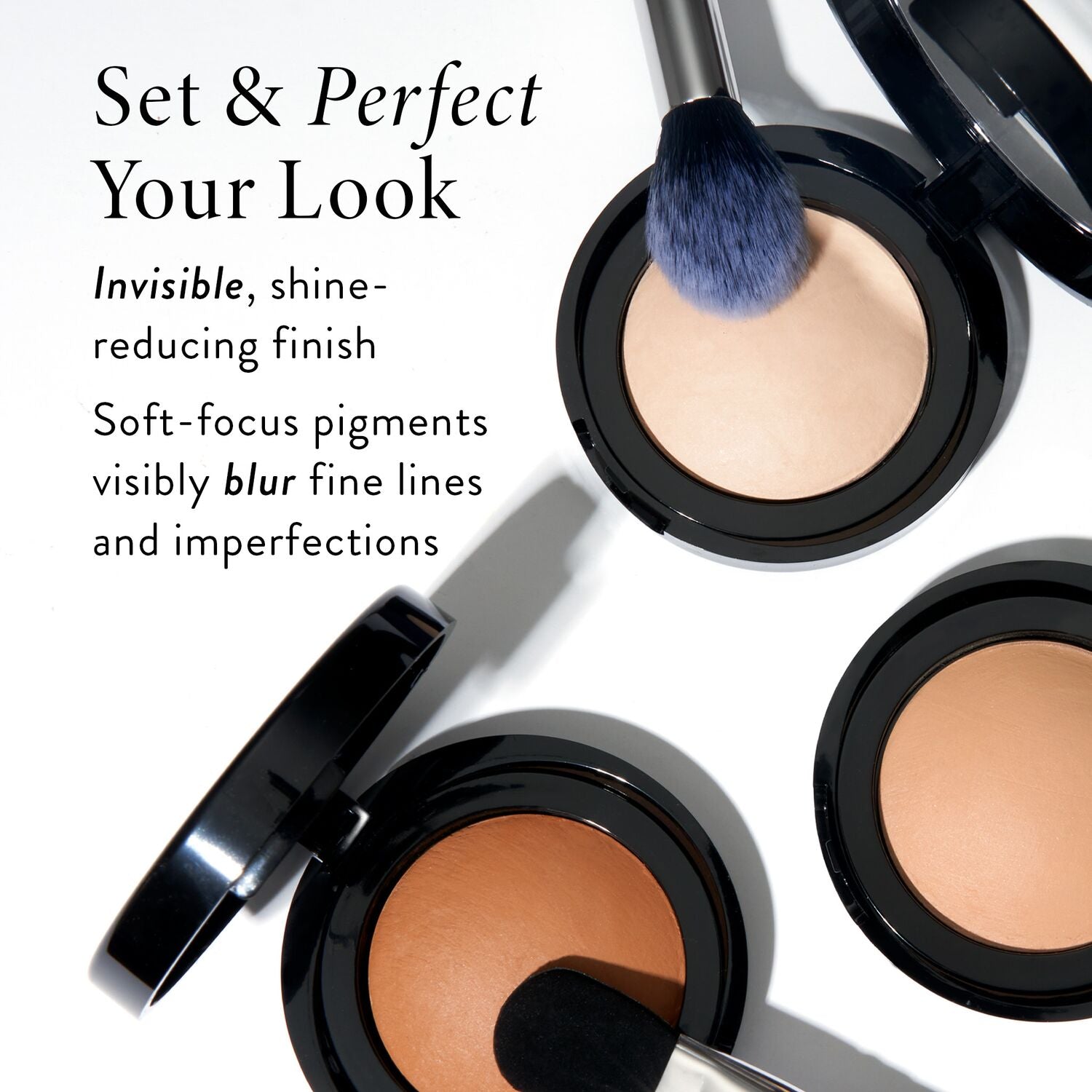 Oil-Control Baked Blurring Setting Powder - Translucent Loose Face Powder for Makeup, Matte Finish & Pore Minimizing | Perfect for Daily Wear, Photo Shoots & Special Occasions