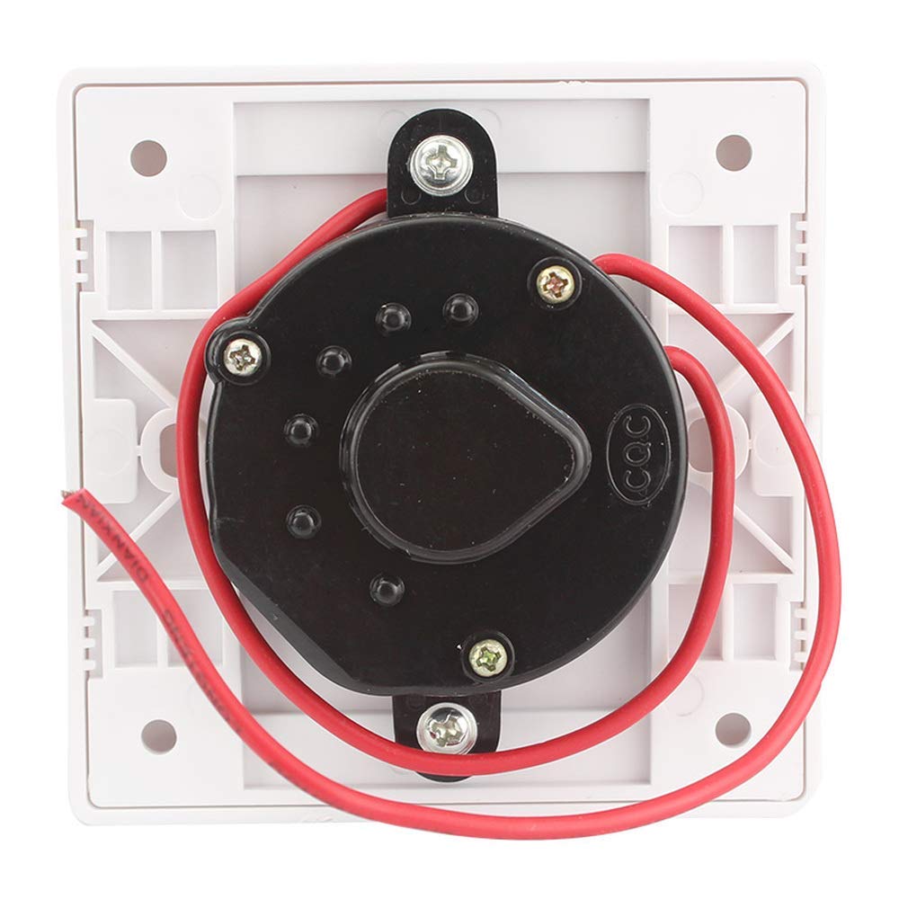 15-Minute Spring Loaded Countdown Timer - Automatic Mechanical Switch for Lights, Exhaust Fans, Heaters & LED - Perfect for Home, Office, Kitchen and Workshop Use