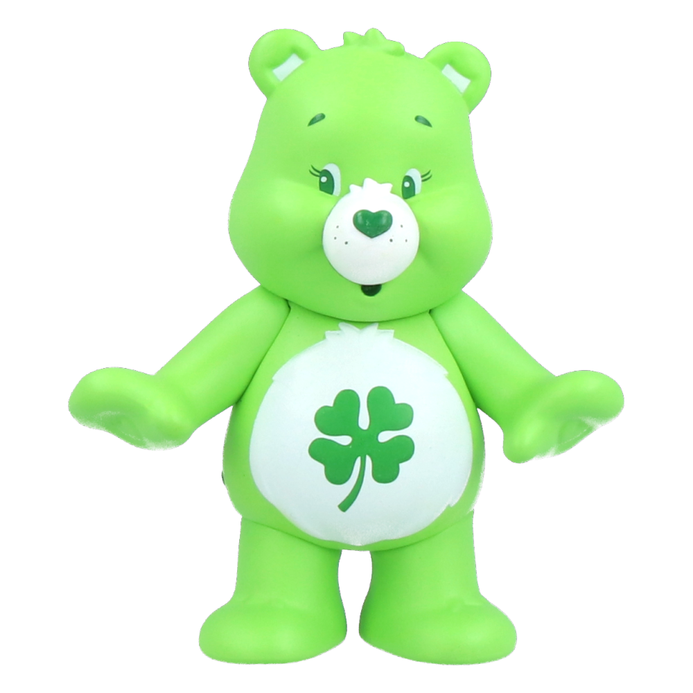 Good Luck Bear Figurine UDF Les Bisounours - Cute Collectible for Disney Fans, Home Decor & Gift Ideas