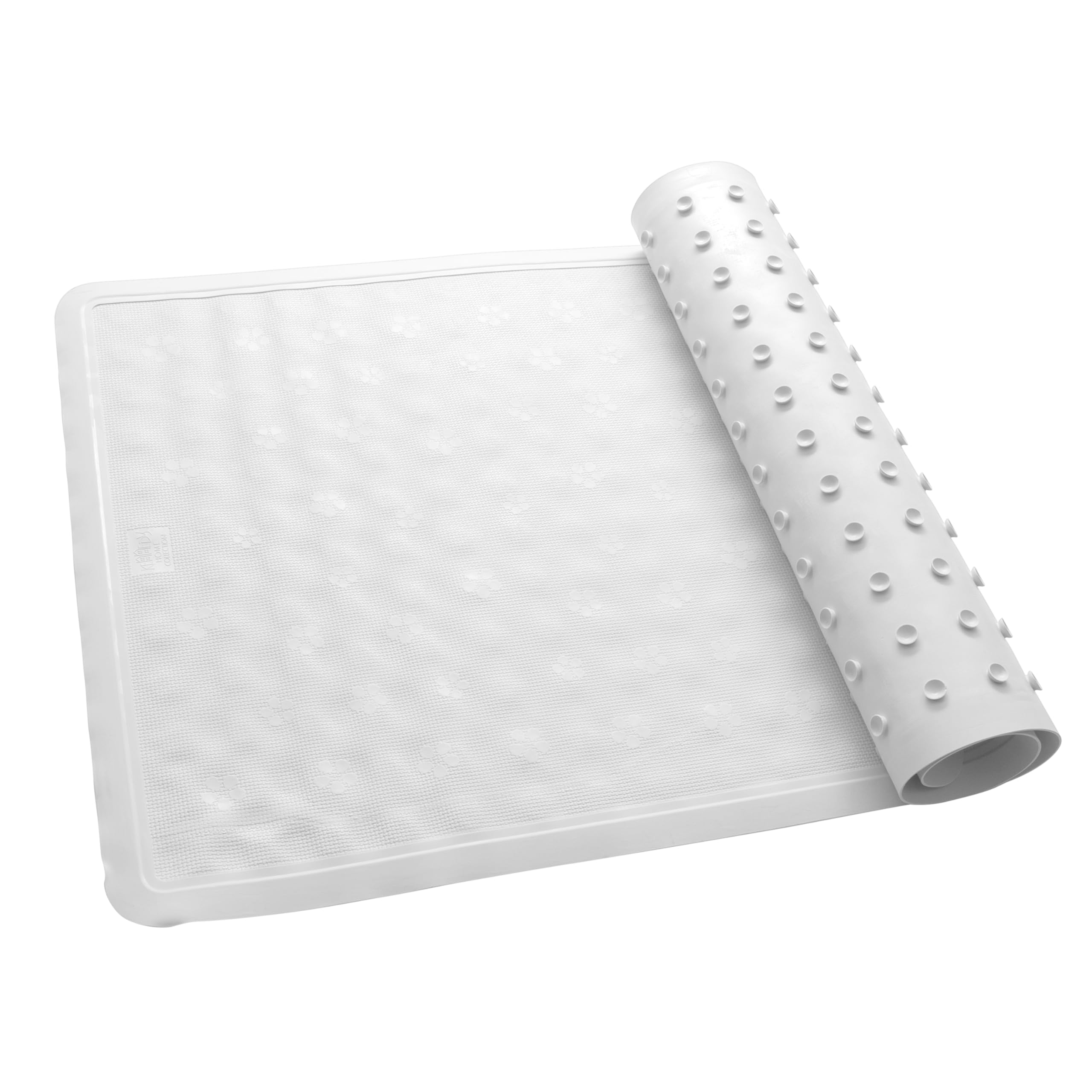 Anti-Slip Jumbo Bath Mat 18x36 - Safe for Shower & Bathtub - Home & Hotel Use