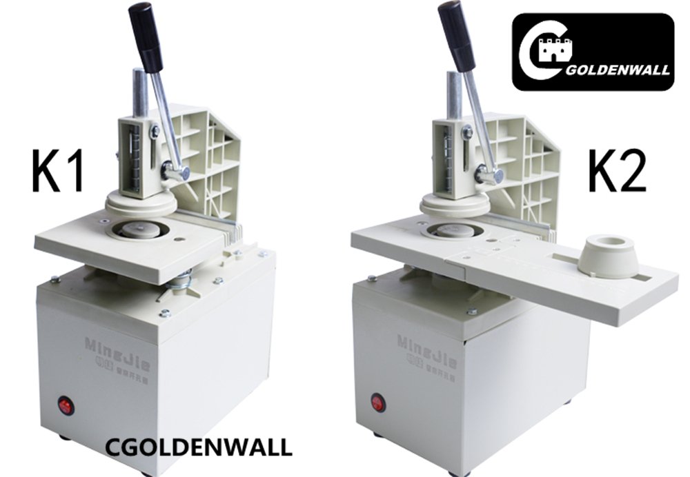 CGOLDENWALL Electric Eyelet Punch Machine for Curtains - Circle Cutting Tool with K1 Machine & Dividing Ruler | Perfect for Home Decor, DIY Projects & Professional Drapery Work
