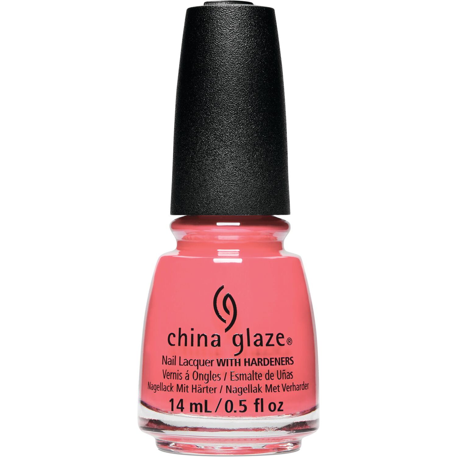 China Glaze Sunset Crew Nail Polish - 0.5 oz / 15ml (#85004) - High Shine, Long Lasting Formula - Perfect for Summer Nails, Beach Vacations & Tropical Getaways