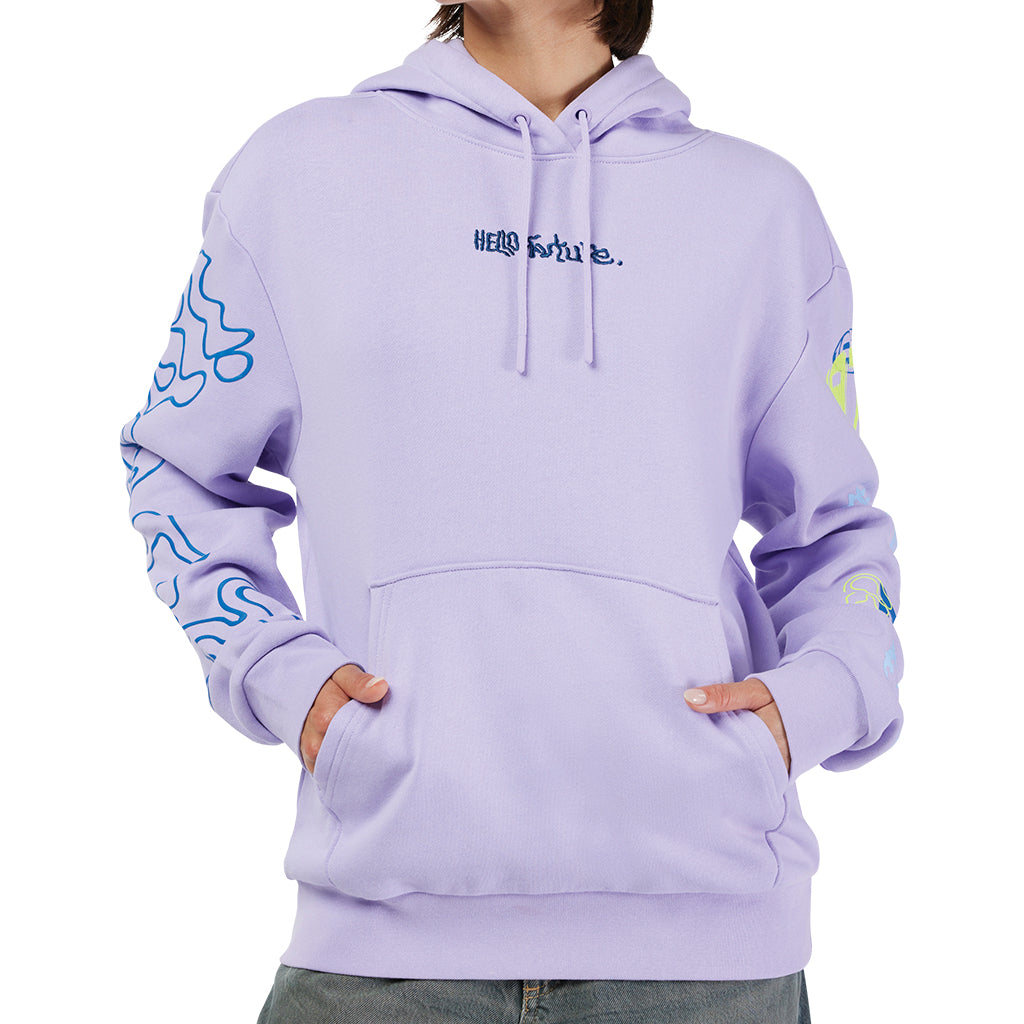 Women's Fox Hello Future Hoodie - Soft & Cozy Pullover Sweatshirt for Casual Wear, Street Style & Outdoor Activities