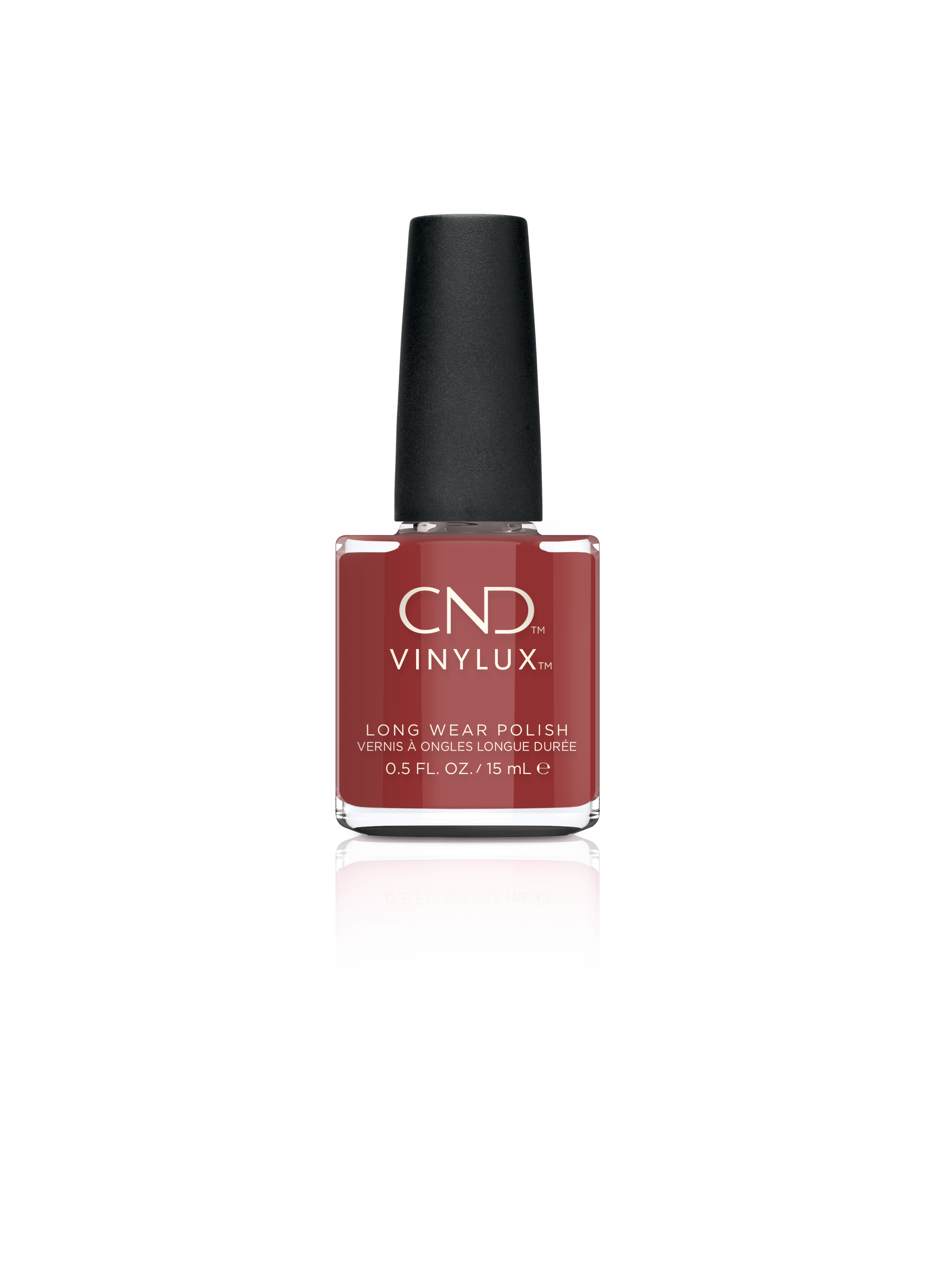 CND Vinylux Long Wear Nail Polish - Books & Beaujolais (0.5 fl oz) - Chip-Resistant Gel-Like Shine for 7+ Days - Perfect for Manicures, Pedicures & Special Occasions