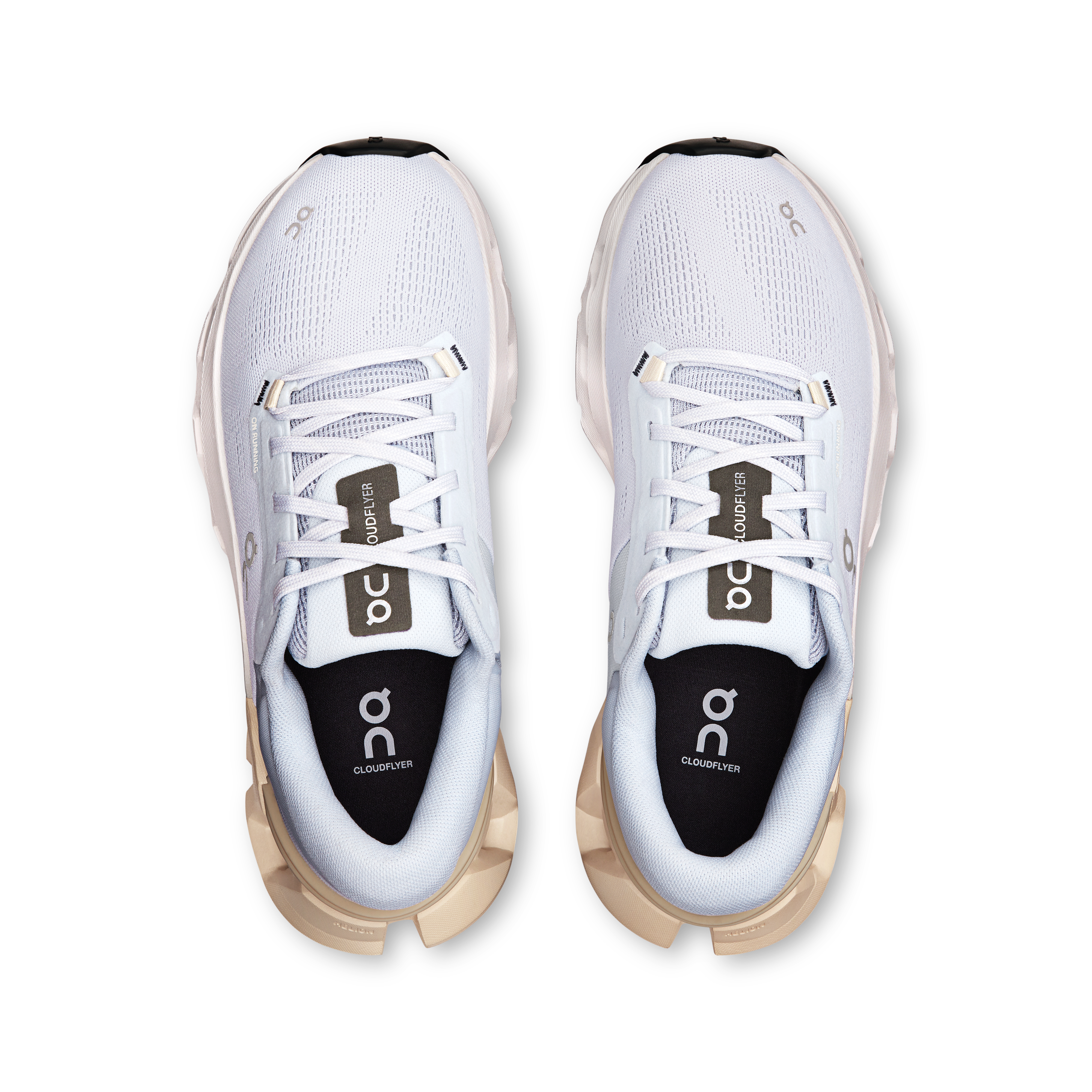 ASICS Women's Cloudflyer 5 Running Shoes - Arctic/Cream - Lightweight Cushioned Sneakers for Jogging, Gym Workouts & Everyday Comfort