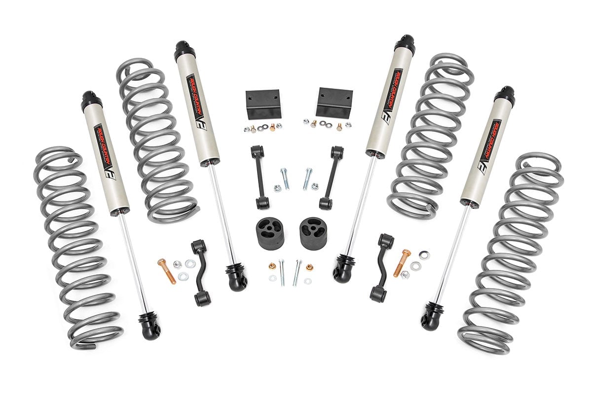 2.5 Inch Lift Kit for Jeep Wrangler Unlimited 4WD (2024-2025) - Heavy Duty Coil Springs V2 Upgrade - Part# 79370 - Perfect for Off-Roading & Trail Adventures