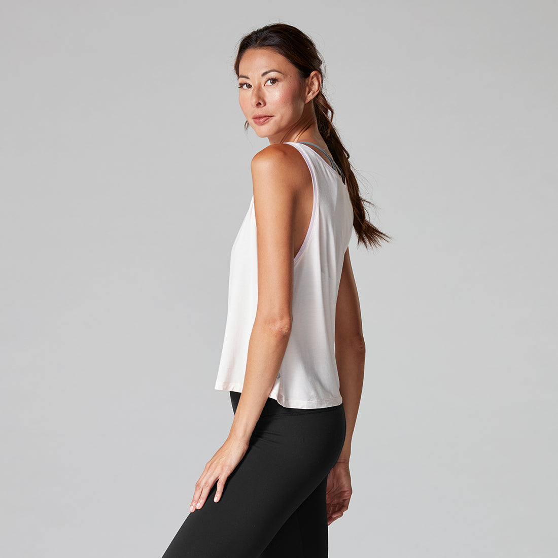 Tavi Noir Scoop Neck Tank Top for Women - Soft Stretchy Casual Summer T-Shirt - Perfect for Layering, Workouts & Everyday Wear