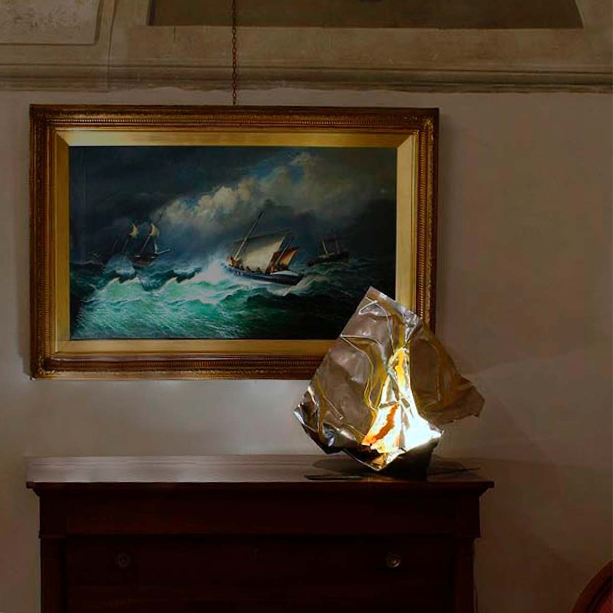 Eco-Friendly Cavita Creativa Recycled Glass LED Lighting - Perfect for Home Decor, Restaurants & Sustainable Living Spaces