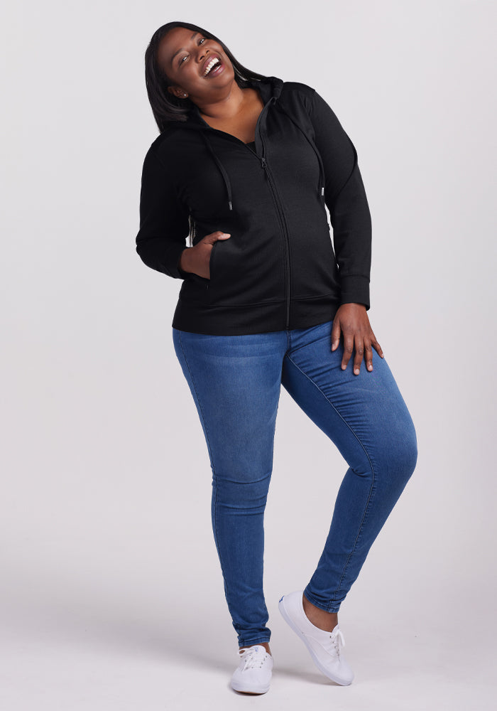 Ryann Hoodie for Men & Women - Soft & Comfortable Black Pullover Sweatshirt | Perfect for Casual Wear, Gym, and Outdoor Activities