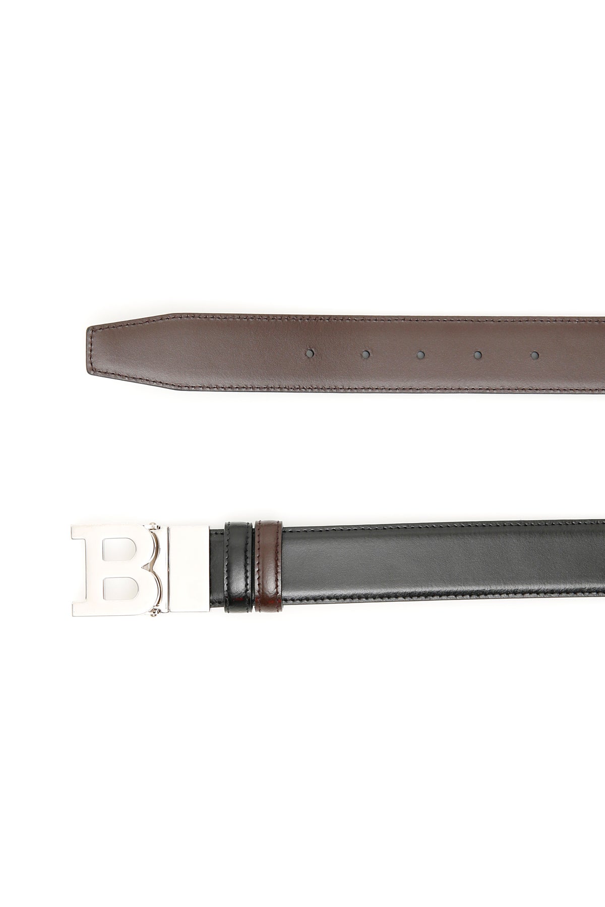 Bally Reversible B Buckle Belt for Men & Women - Stylish & Versatile Leather Belt for Casual & Formal Wear