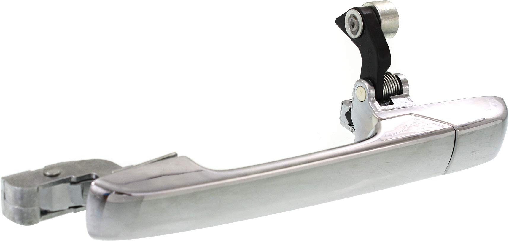 Go-Parts - Chrome Left Driver Side Rear Exterior Door Handle Replacement for 2001-2006 Acura MDX (2002 2003 2004 2005 Models) - Durable Plastic Car Accessory for Easy DIY Installation & Vehicle Maintenance