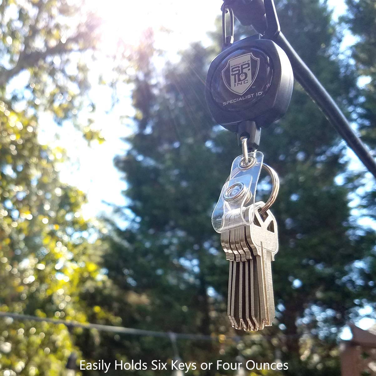 25 Pack Heavy Duty Retractable Badge Reels with ID Holder & Keychain - Strong Carabiner Belt Clip - Kevlar® Cord Lanyard for Keys, Access Cards & Security Badges - Perfect for Offices, Hospitals, Schools & Corporate Events