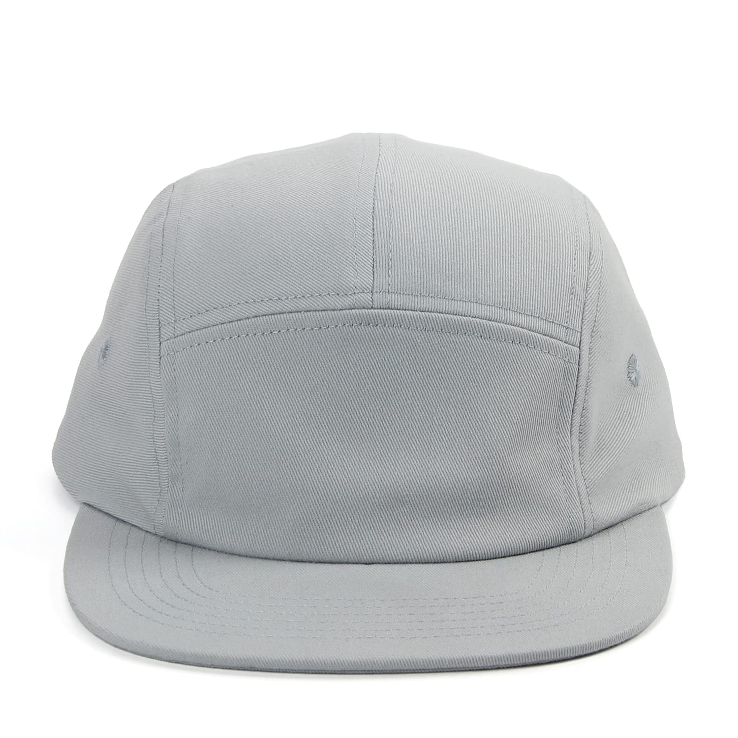 5-Panel Classic Baseball Cap - Washed Cotton, Short Brim, Soft Flat Bill Hat - Oversize Large Size for Men & Women - Perfect for Casual Wear, Sports & Outdoor Activities