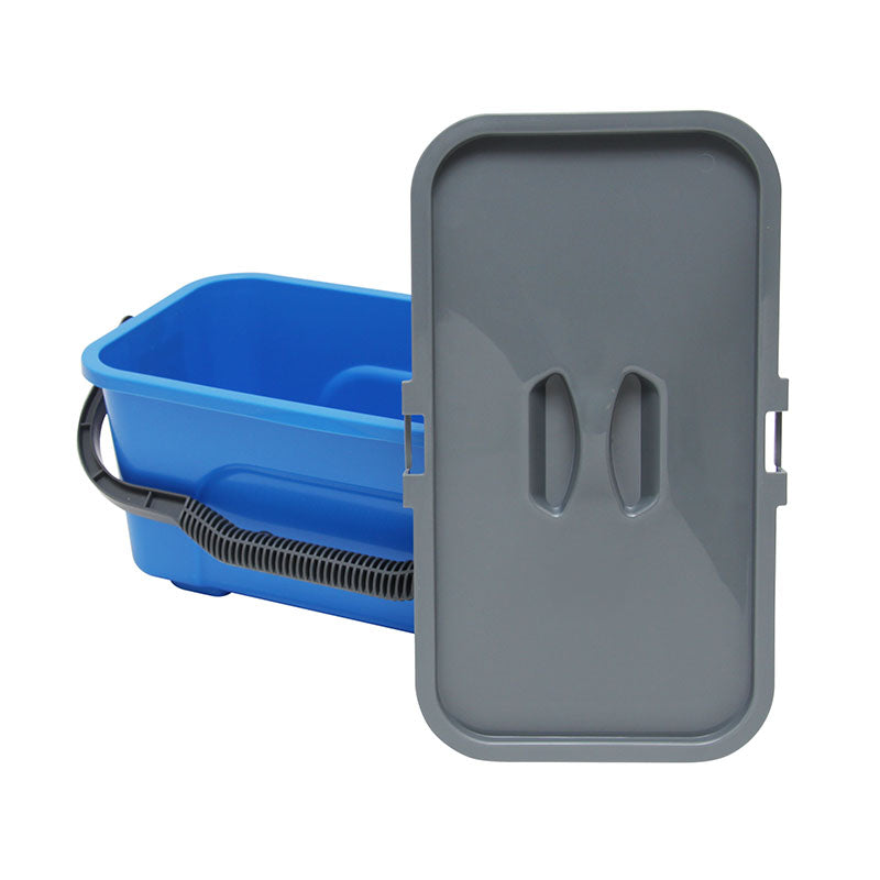 Blue Dragon 3 Gallon (11 Liter) Bucket with Lid - Heavy Duty Storage Container for Home, Garden, and DIY Projects