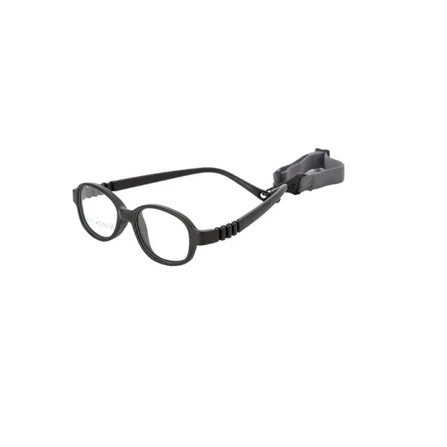 Unbreakable Kids Flexible Glasses with Strap - Shatterproof Eyewear for Toddlers Age 2-3 Years (Model 6037) - Perfect for Playtime, Sports & Outdoor Activities