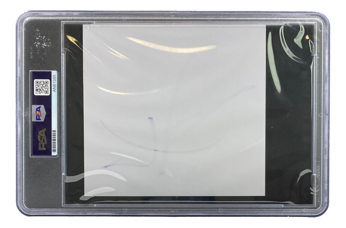 John Cena Autographed WWE Trading Card - PSA Certified Slabbed Cut Signature AN81385 | Collectible Memorabilia for Wrestling Fans & Sports Enthusiasts