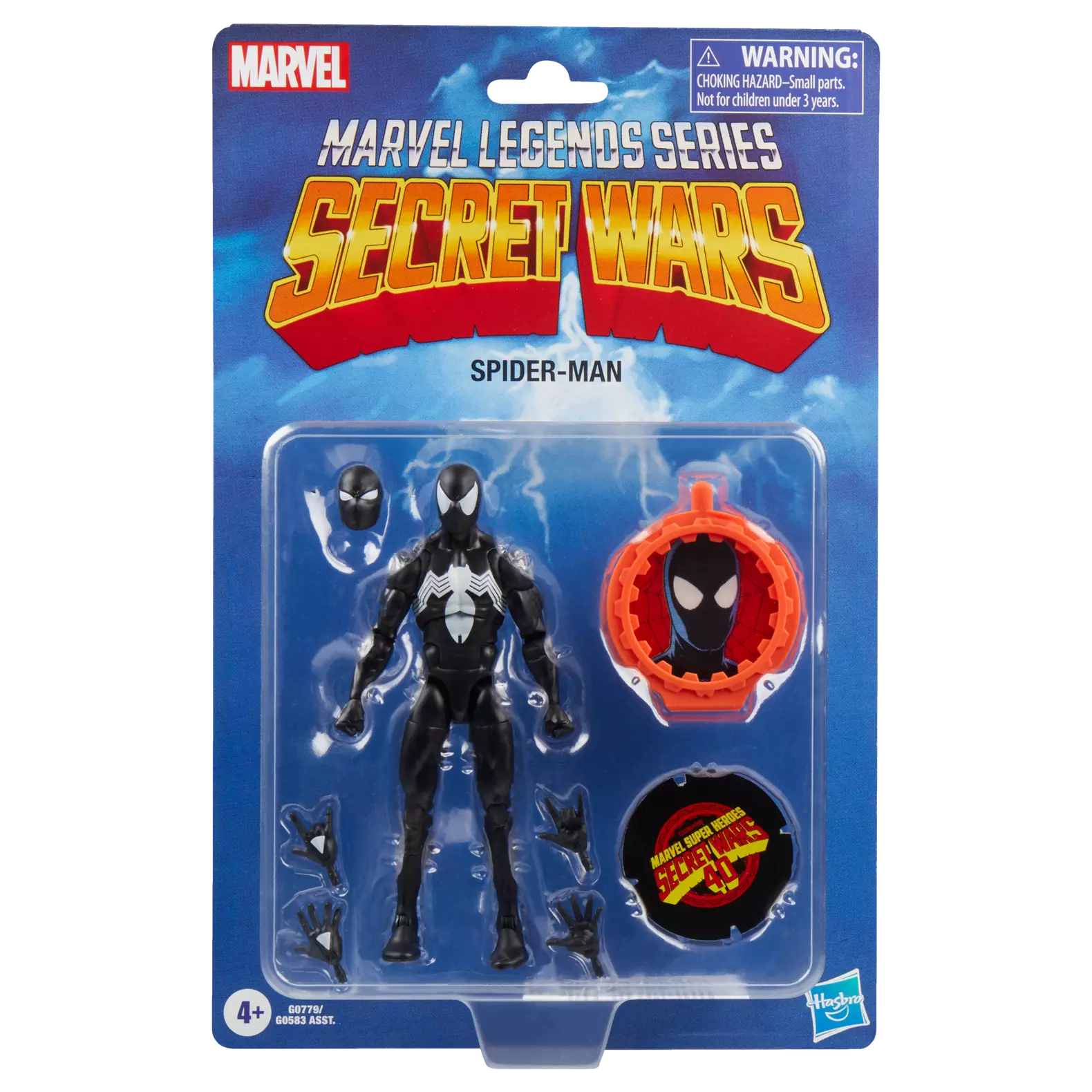 Secret Wars Marvel Legends Spider-Man 6-Inch Action Figure - Collectible Toy for Superhero Fans, Gift for Kids & Adults, Perfect for Display & Play