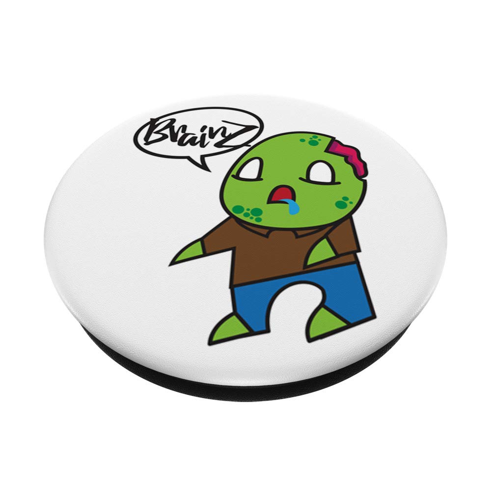 Zombie Boy PopSockets Phone Grip & Stand - Expandable Phone Holder for iPhone, Samsung, Tablets - Perfect for Gaming, Selfies, and Hands-Free Viewing