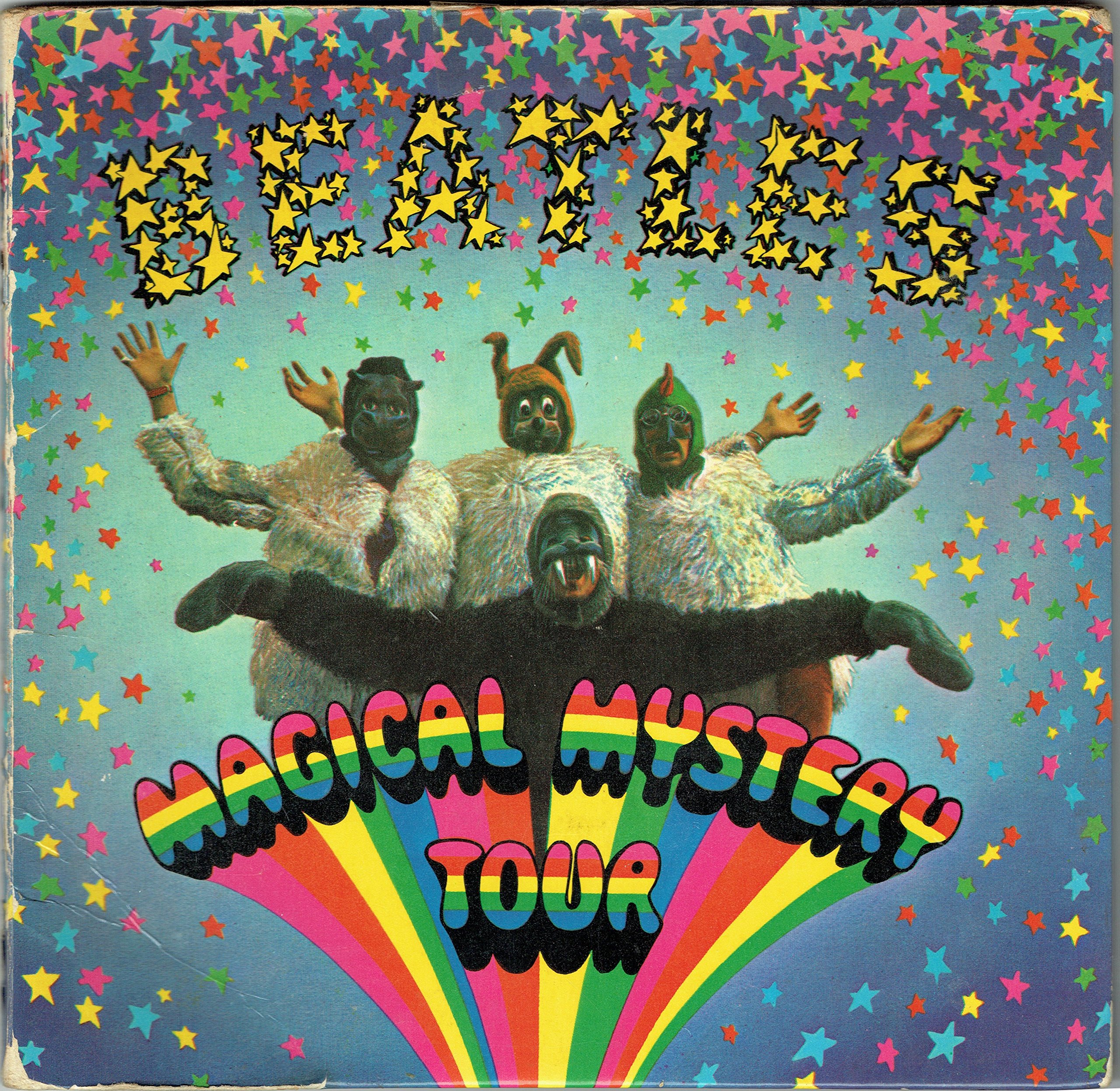 Magical Mystery Tour 7 Inch Vinyl Record - 1967 UK Parlophone Pressing (45 RPM) - Perfect for Vintage Music Collectors & Beatles Fans