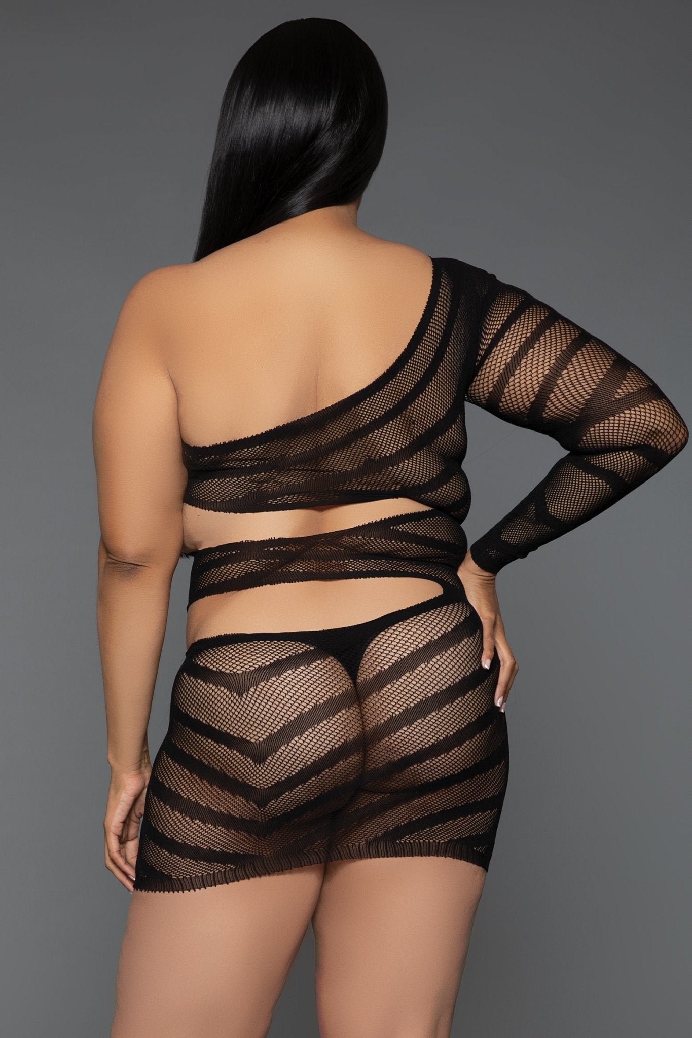 BeWicked Women's Sexy Mini Dress 2369 - Stretchy Bodycon Clubwear for Parties & Night Out
