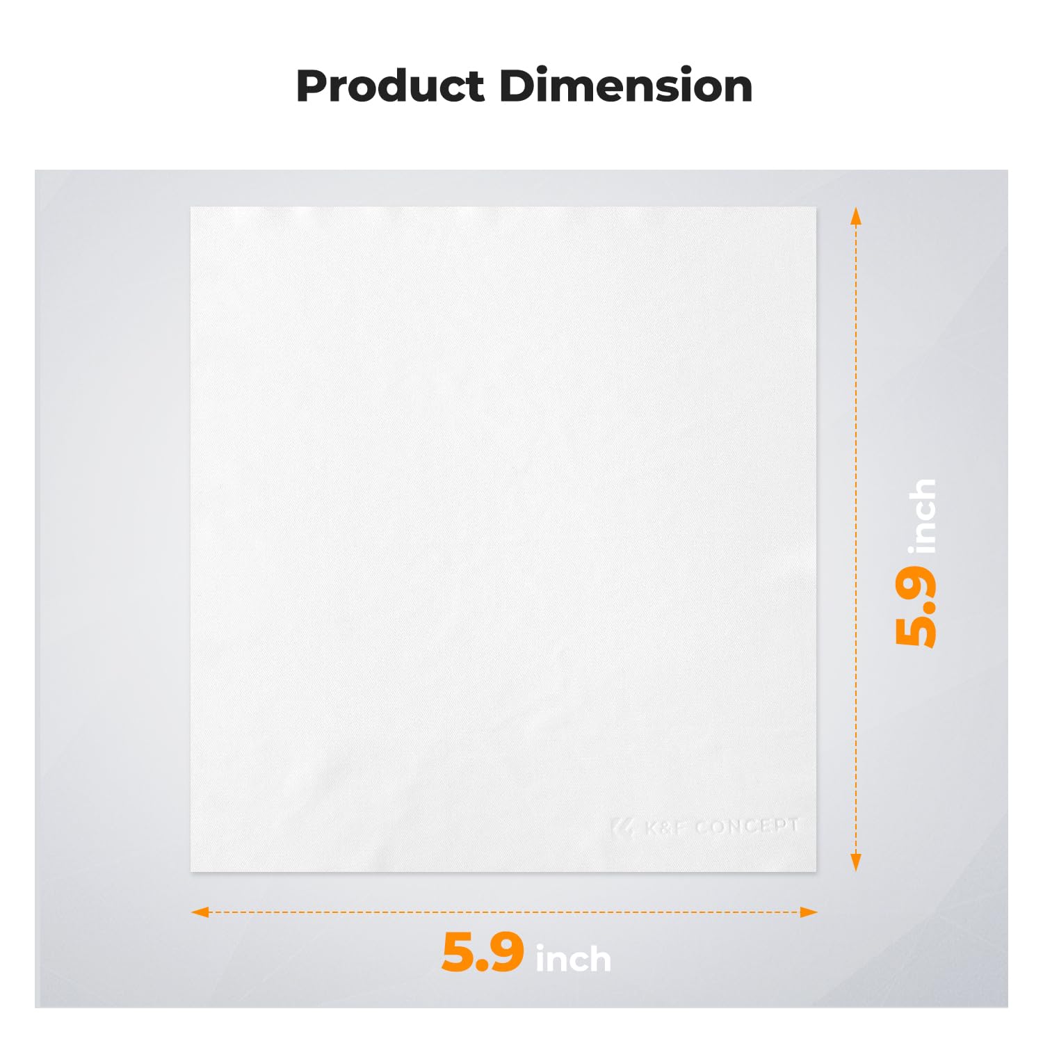 K&F Microfiber Lens Cleaning Cloths 40-Pack - for Cameras, Glasses & Screens at Home/Office