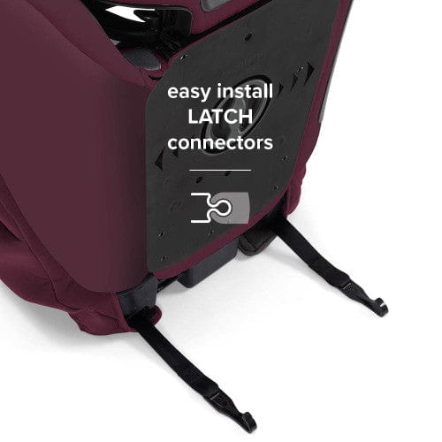 Diono Monterey 2XT Latch Booster Car Seat for Kids - High Back Convertible Safety Car Seat with LATCH System for Toddlers & Big Kids - Perfect for Travel & Everyday Use