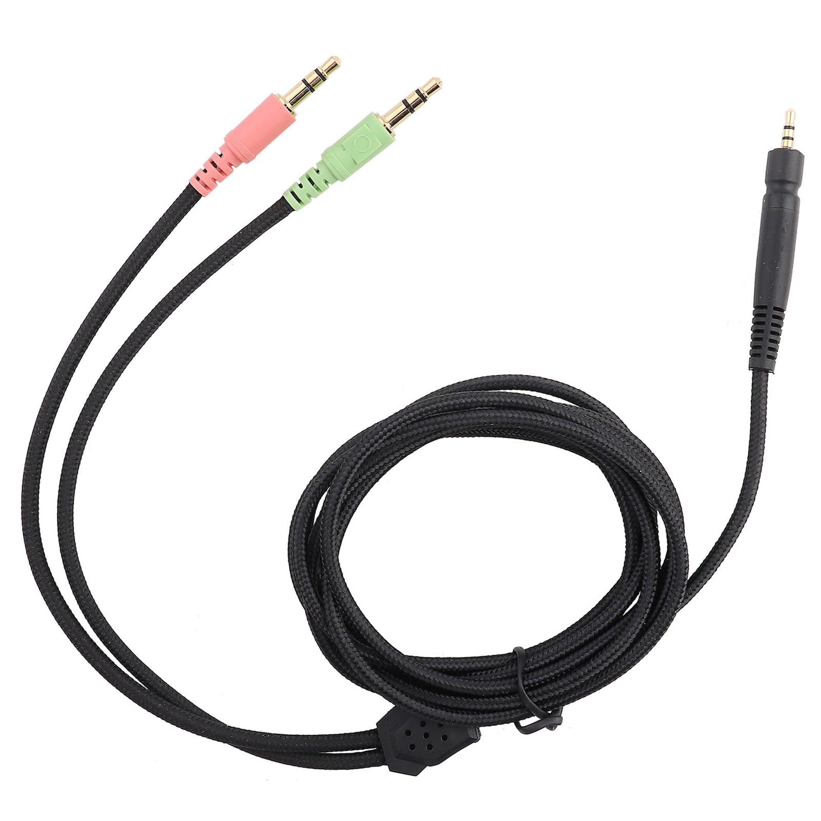 Goshyda 3.5mm Headphone Extension Cable - 6ft Lightweight Audio Cable for Sennheiser G4ME ONE, PC 373D, PC37X, GSP350/500/600 - Perfect for Gaming, Streaming & Home Office Use
