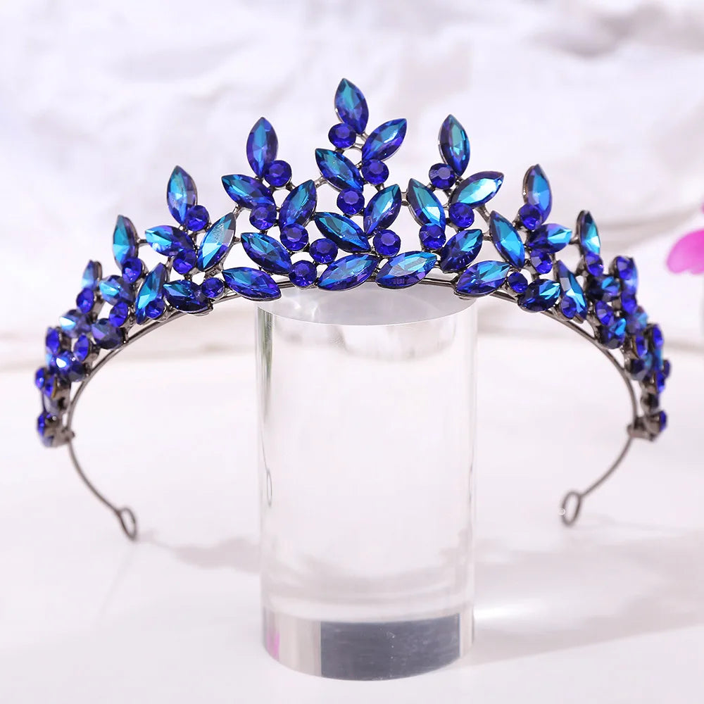 Stunning Stellar Charmed Precious Tiara Crown for Women - Elegant Bridal, Prom, Pageant, and Wedding Accessories