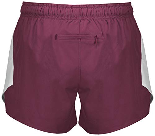 Maroon/White