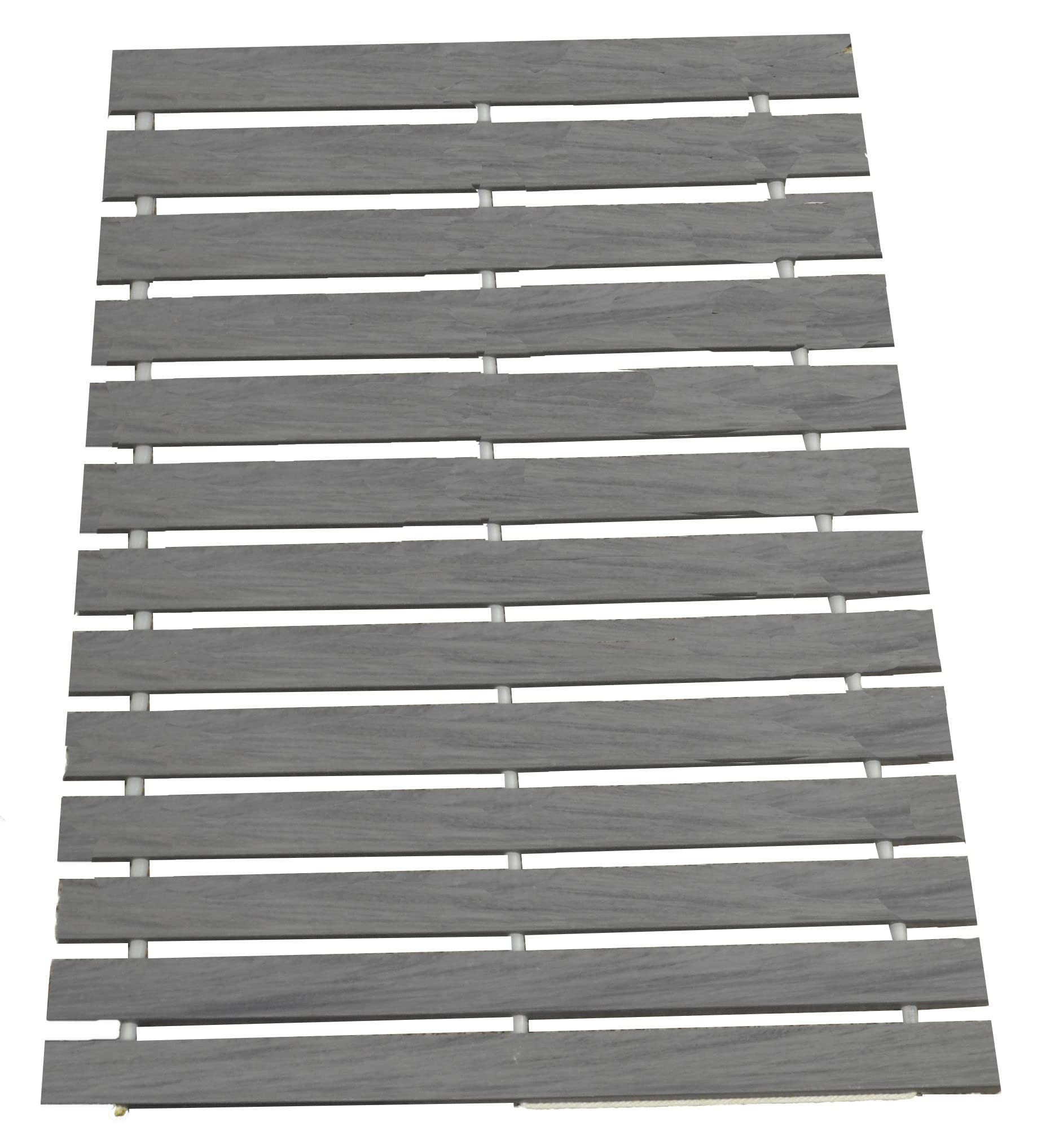 Furniture Barn USA PVC Deck Roll Up Walkway - Dusk Gray | Non-Slip Portable Outdoor Pathway for Patio, Poolside & Garden | Easy to Clean & Store