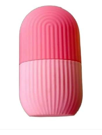 JRS TRADERS Upgraded Ice Roller for Face & Eyes - Cooling Facial Massage Tool with Silicone Ice Mold | Reduce Puffiness & Dark Circles | Perfect for Skincare Routine & Morning Depuffing