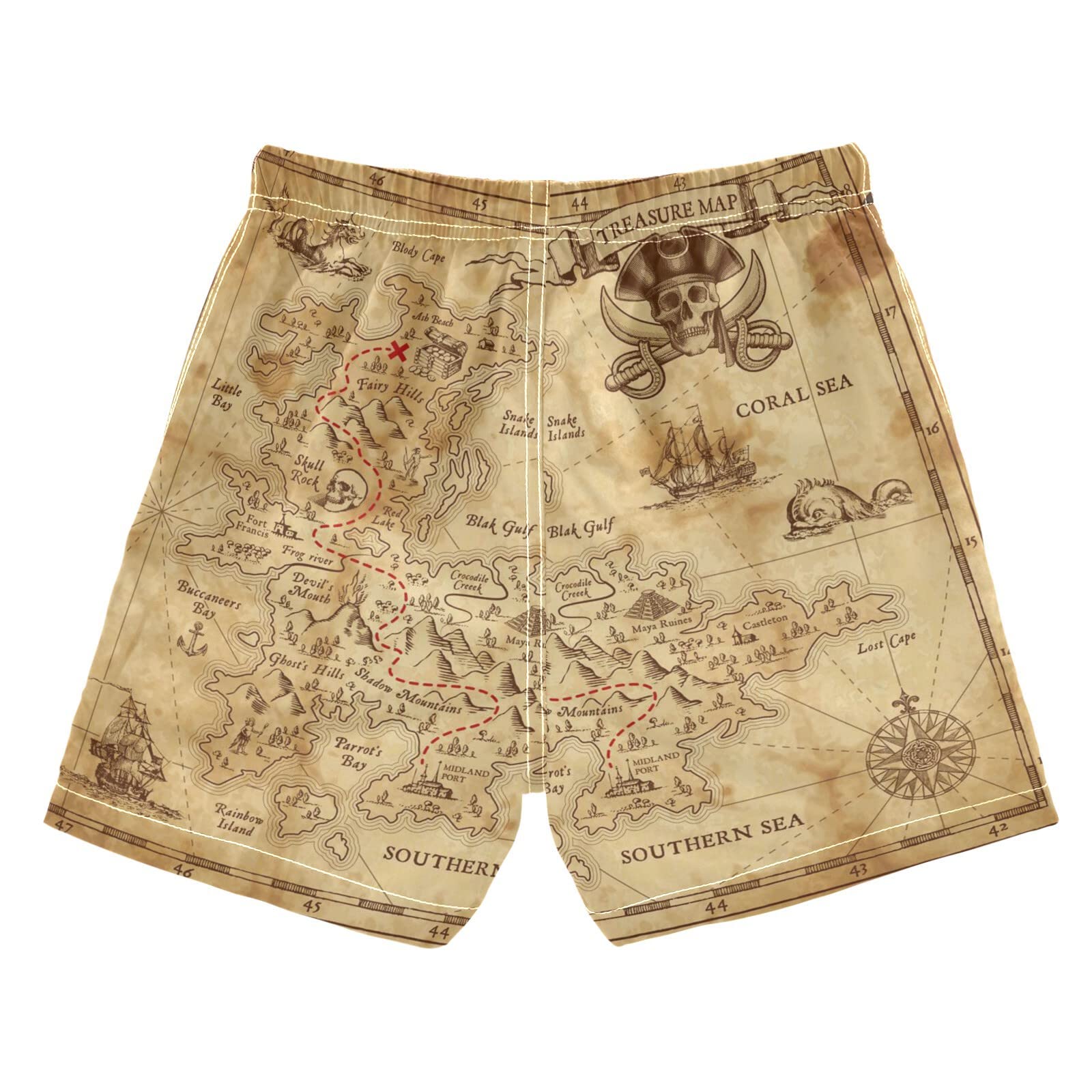 **Boys Swim Trunks - Leopard Print Quick-Dry Board Shorts for Kids & Toddlers | Beach, Pool & Summer Water Play**