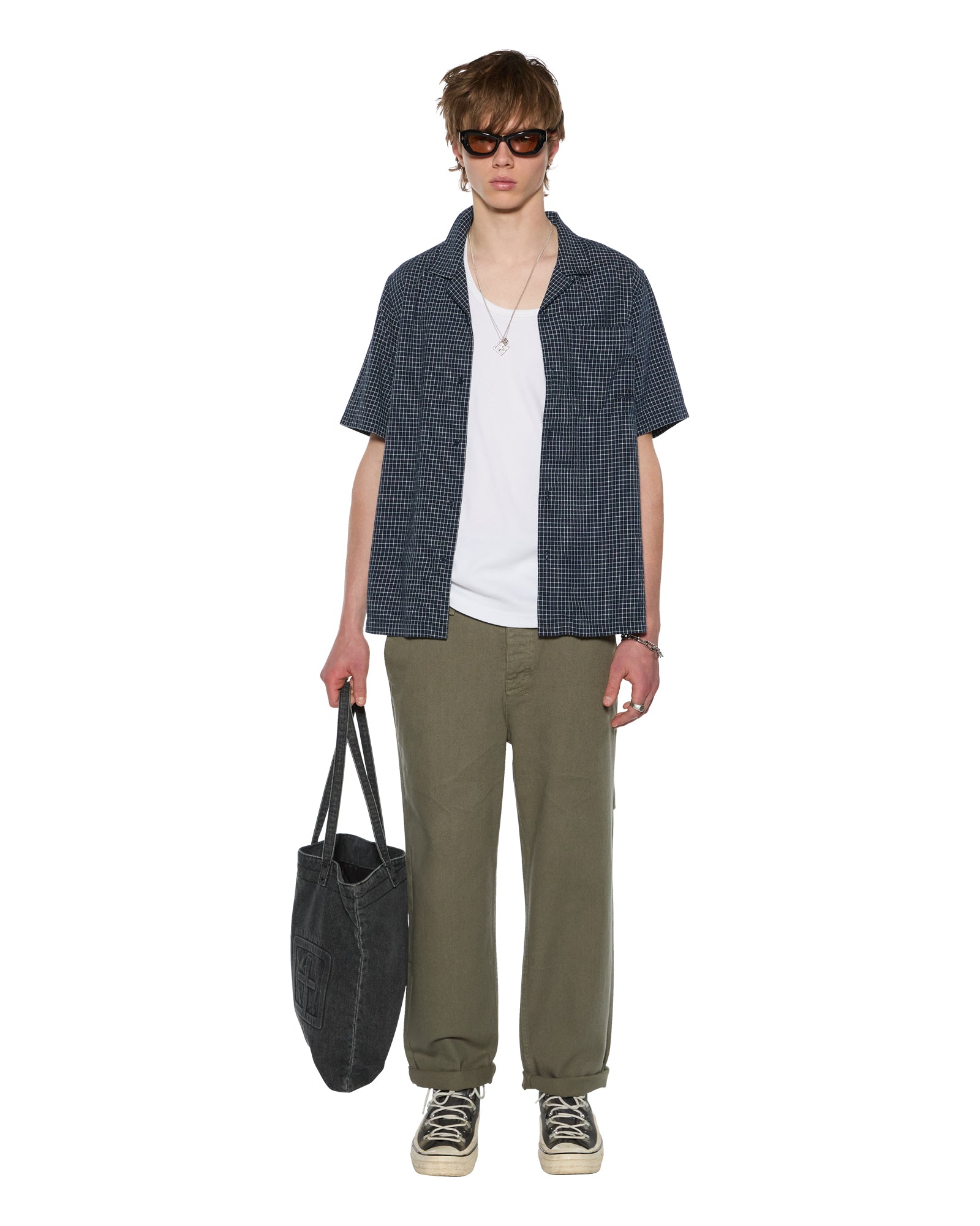 RIVAL Men's Chino Trousers in Khaki - Comfortable Casual Pants for Work, Office & Everyday Wear