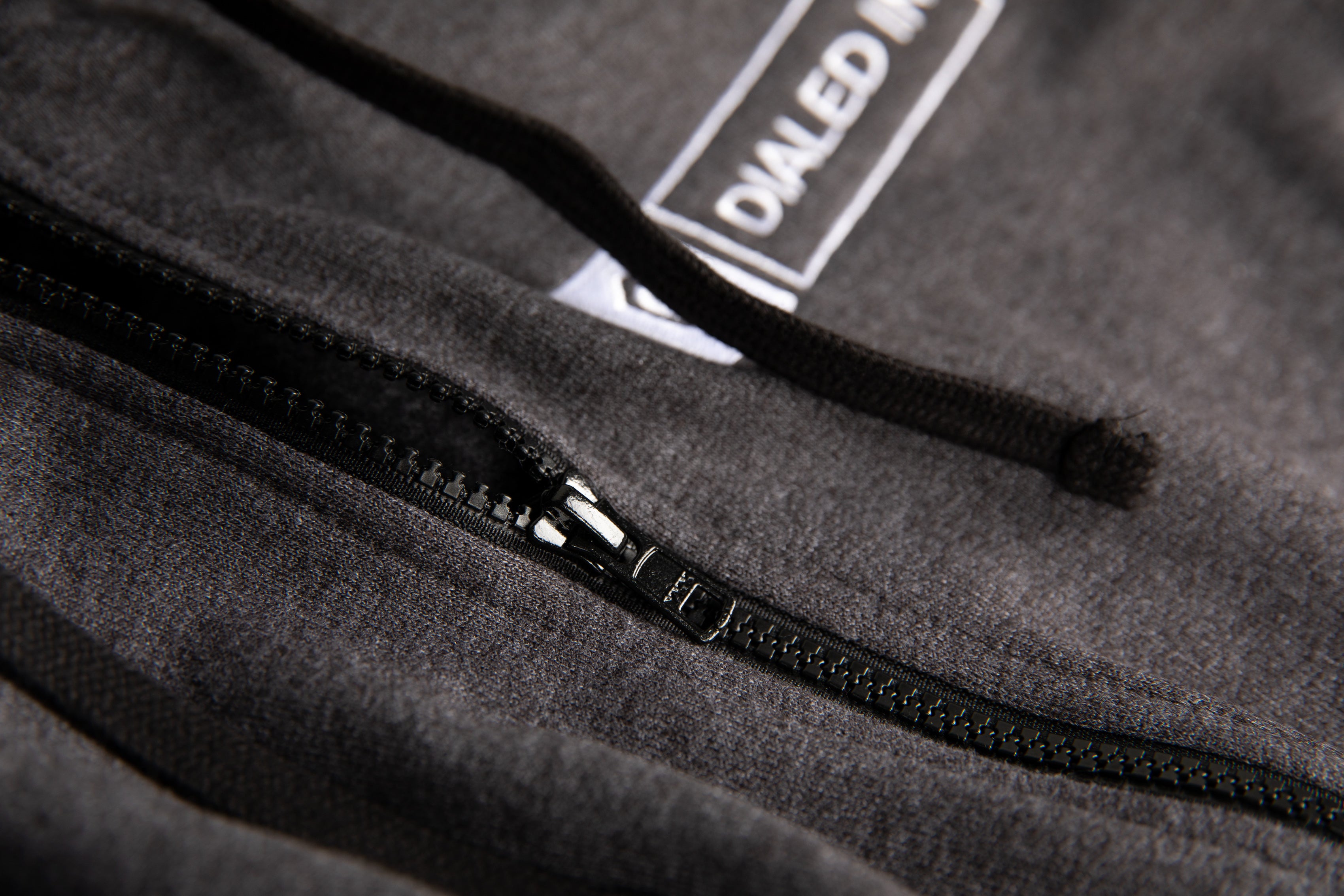 Dialed In Zip Up Hoodie for Men & Women | Comfortable Fleece Pullover with Front Pockets | Perfect for Gym, Running & Casual Wear