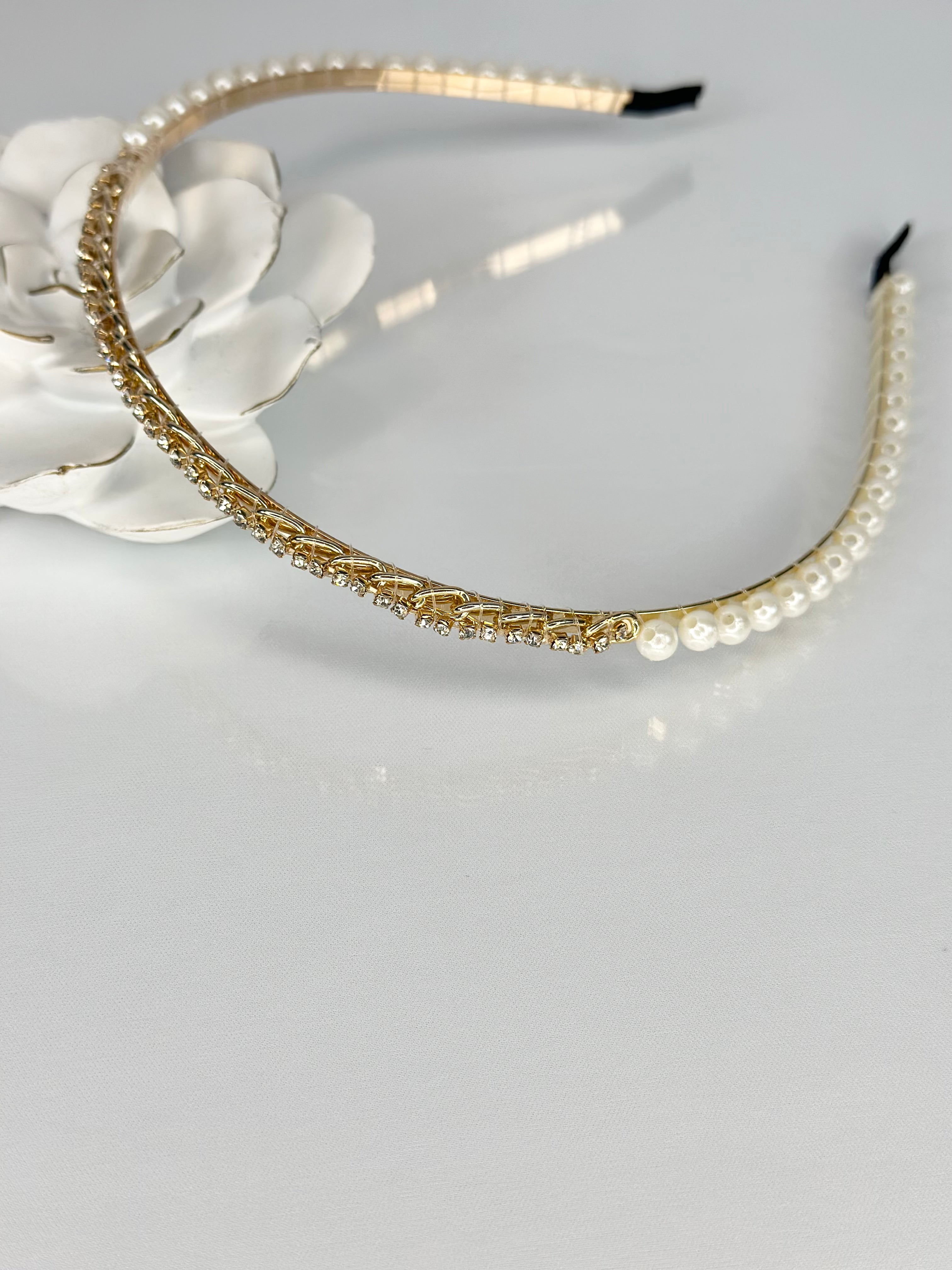 Elegant Pearl Headband - Style 5670 | Women's Fashion Hair Accessory for Weddings, Parties & Special Occasions