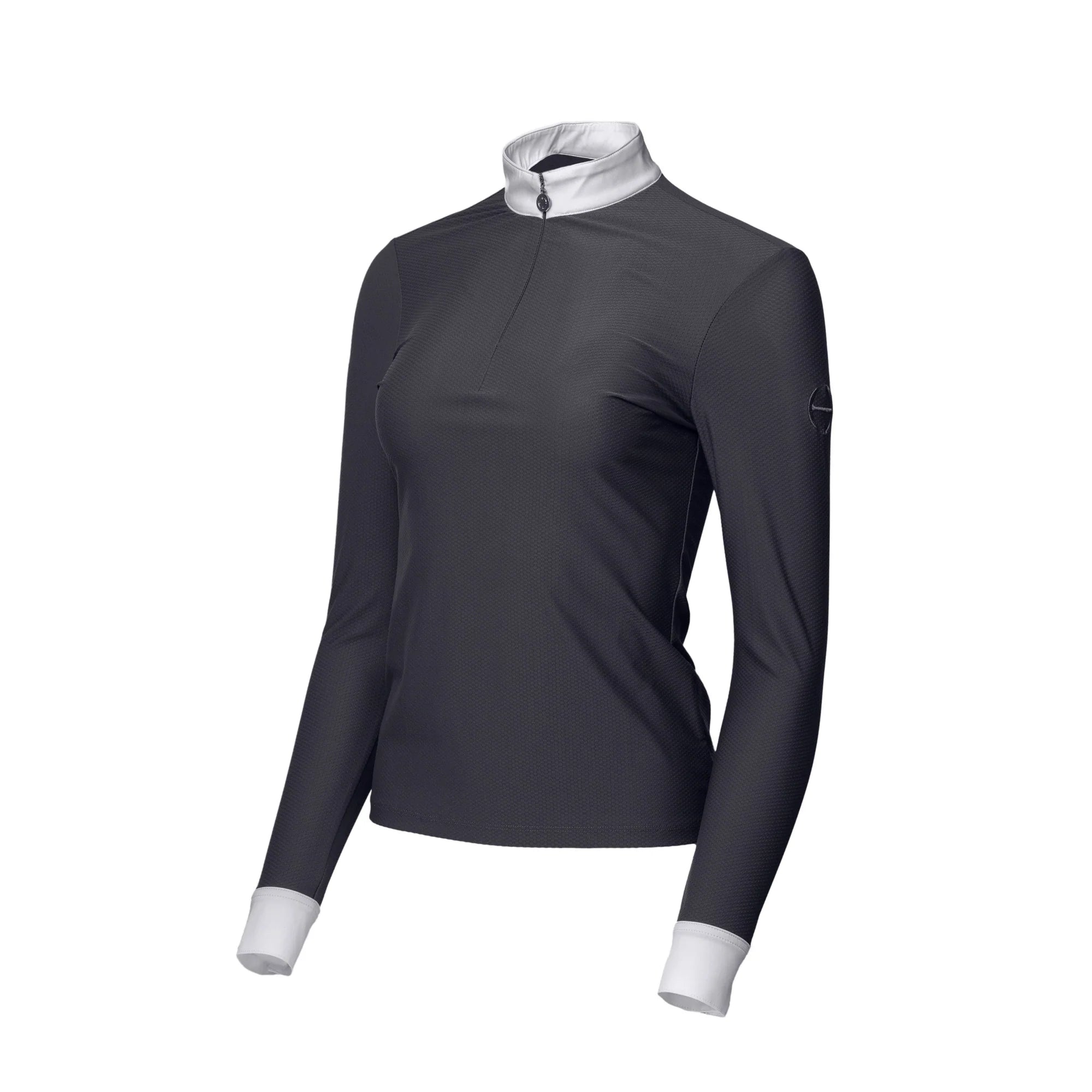 Halter Ego Devon Competition Equestrian Shirt - Breathable Show Riding Top for Women - Perfect for Dressage, Jumping & Horse Shows